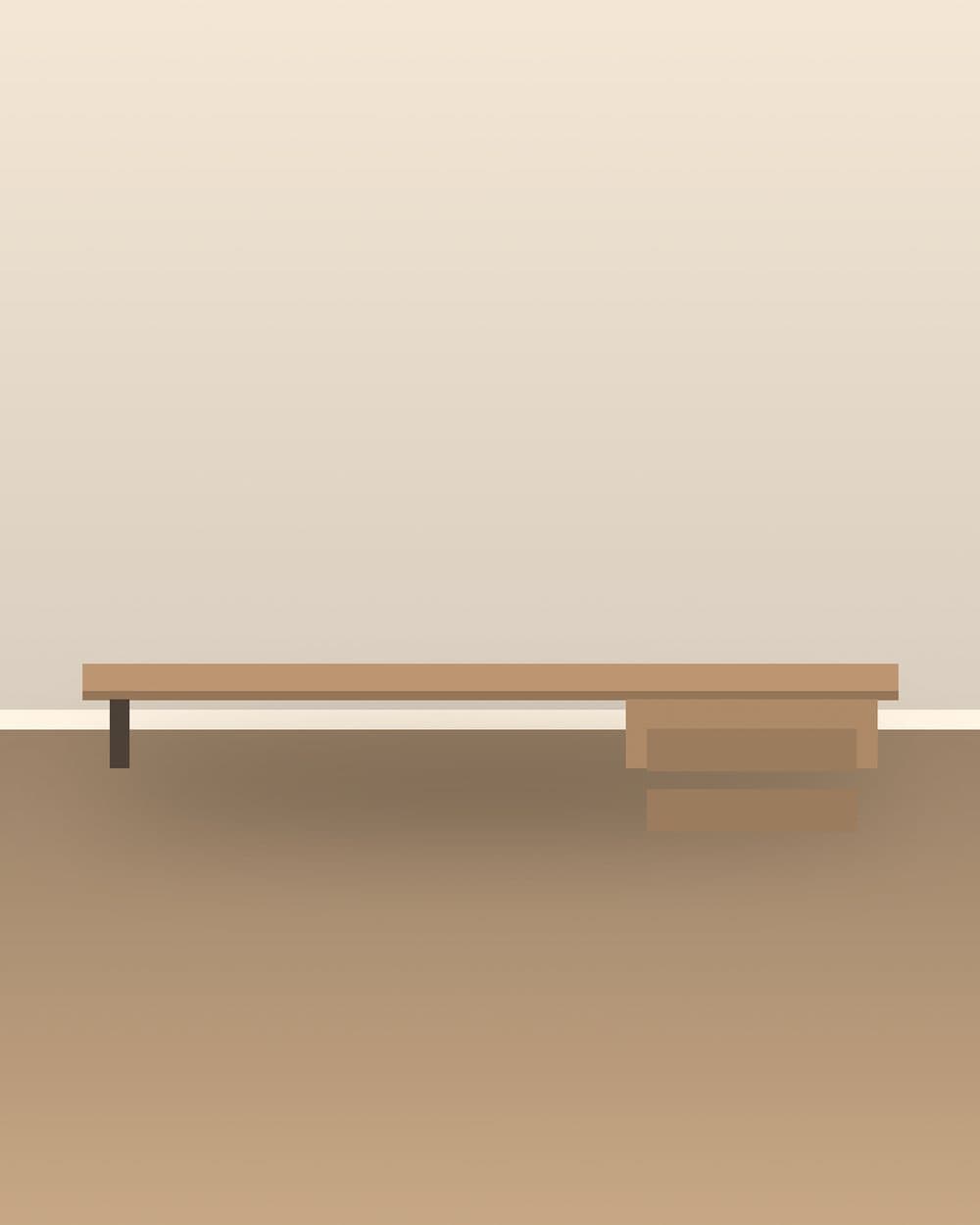 Bureau compact pour studio — photo 2 sur 2