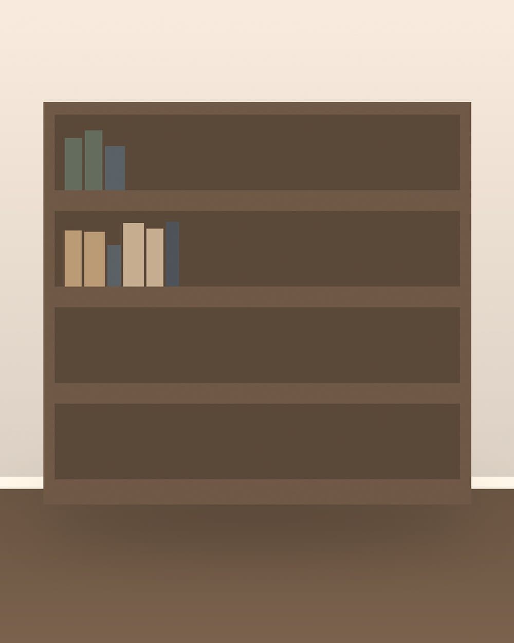 Bibliothèque 5 niveaux — photo 1 sur 2