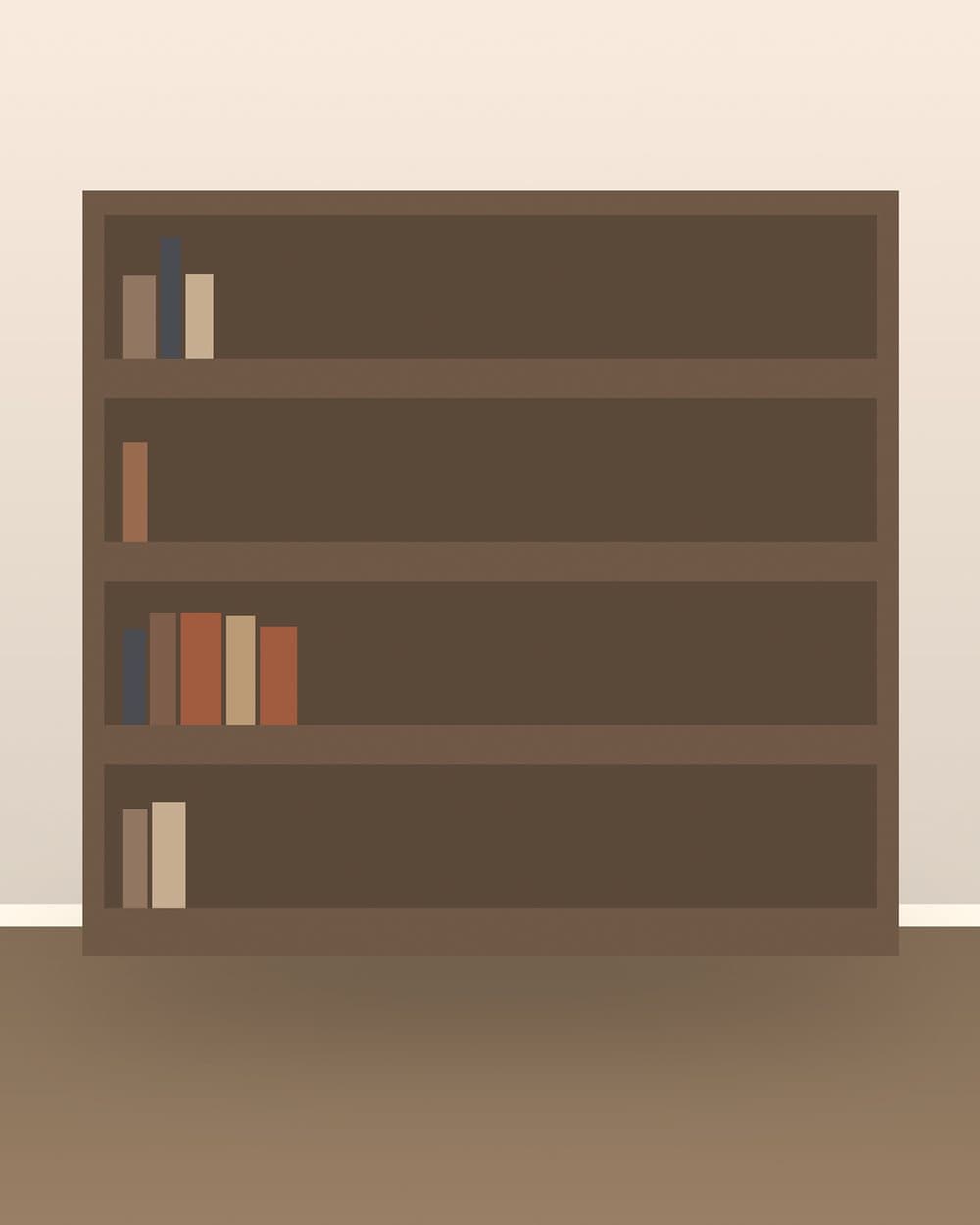 Bibliothèque 5 niveaux — photo 2 sur 2